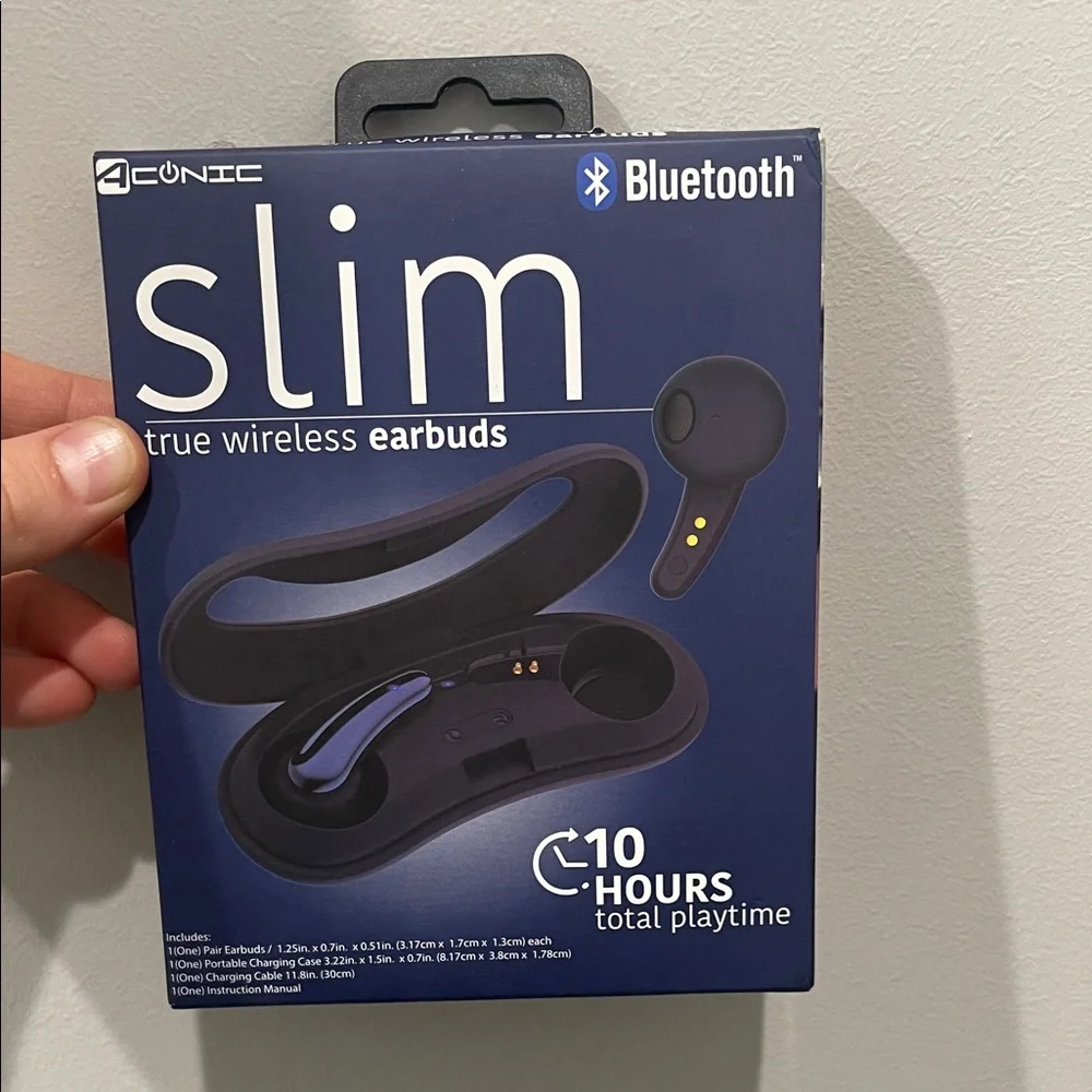 NWT 4conic Slim True Wireless Earbuds - Picture 6 of 7